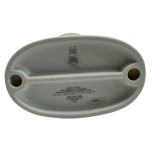 Precious Moments You Just Cannot Chuck A Good Friendship Figure PM-802 1987 - Picture 5 of 5